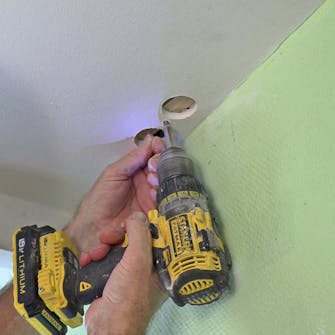 Reparation af gipsloft Reparation af gipsloft